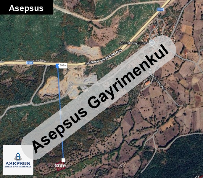 Asepsus Emlak'tan 3+1 alancık köyü 'sinde satılık arsa