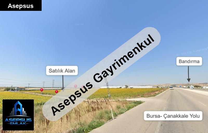 Asepsus Emlak'tan  akçapınar mh. 'sinde satılık arsa