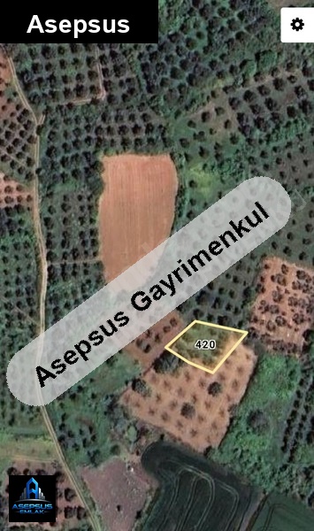 Asepsus Emlak'tan  yeşilçomlu mh. 'sinde satılık arsa