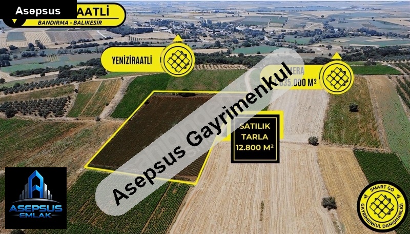 Asepsus Emlak'tan  yeniziraatli mh. 'sinde satılık arsa