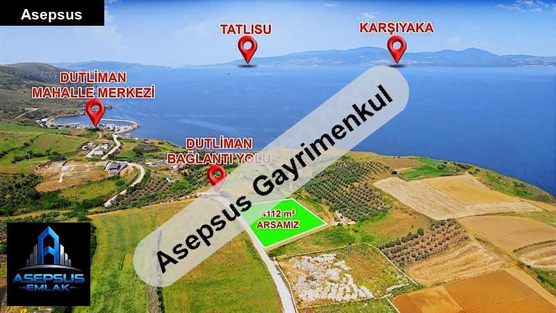 Asepsus Emlak'tan  dutliman mh. 'sinde satılık arsa