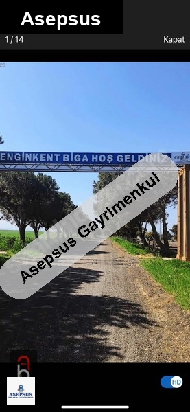 Asepsus Emlak'tan 3+1 çeşmealtı köyü 'sinde satılık arsa