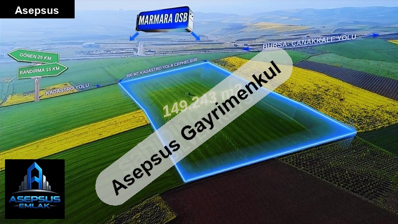 Asepsus Emlak'tan  beyköy mh. 'sinde satılık arsa