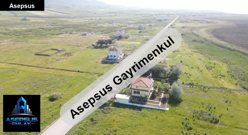 Asepsus Emlak'tan  çifteçeşmeler mh. 'sinde satılık arsa