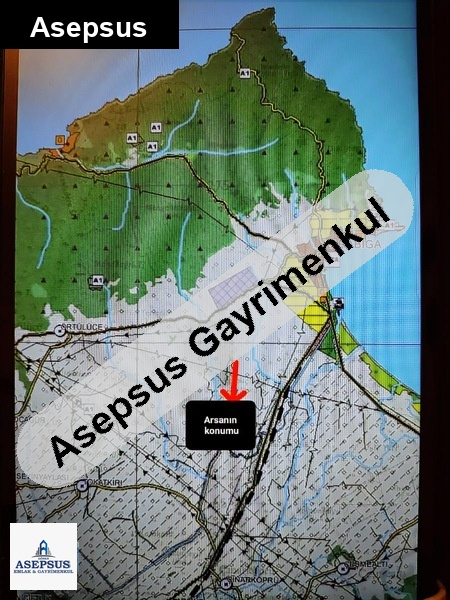 Asepsus Emlak'tan 3+1 örtülüce köyü 'sinde satılık arsa