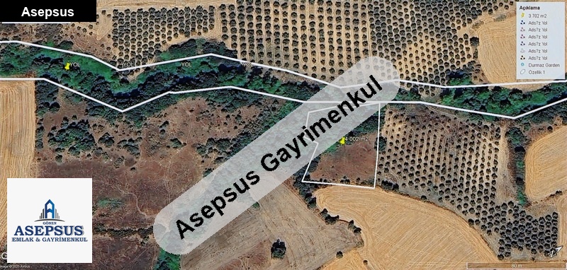 Asepsus Emlak'tan 3+1 güvemalan köyü 'sinde satılık arsa