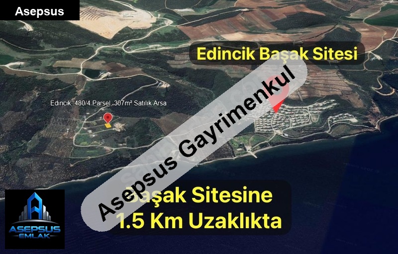 Asepsus Emlak'tan  edincik mh. 'sinde satılık arsa