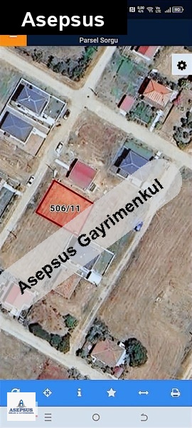 Asepsus Emlak'tan 3+1 &ccedil;eşmealtı k&ouml;y&uuml; 'sinde satılık Villalık Arsa