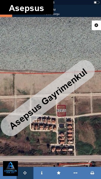 Asepsus Emlak'tan  altay mah. 'sinde satılık arsa