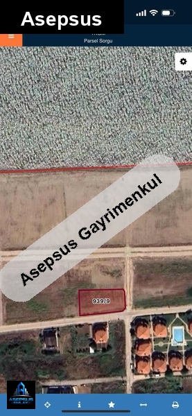 Asepsus Emlak'tan  altay mah. 'sinde satılık arsa