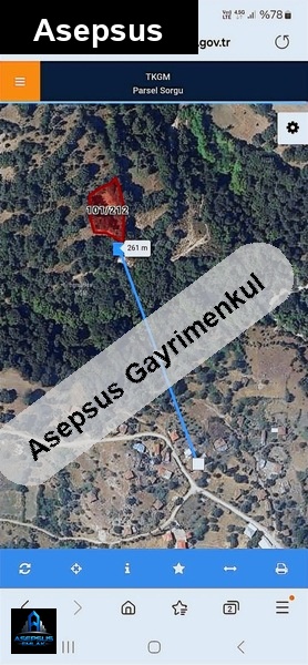 Asepsus Emlak'tan  dumanalan mh. 'sinde satılık arsa