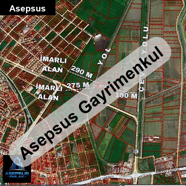 Asepsus Emlak'tan  kurtuluş mh. 'sinde satılık arsa