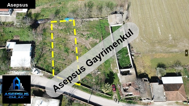 Asepsus Emlak'tan  tuzakçı mh. 'sinde satılık arsa
