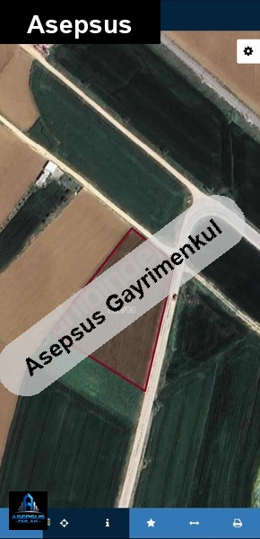Asepsus Emlak'tan  doğruca mh. 'sinde satılık arsa