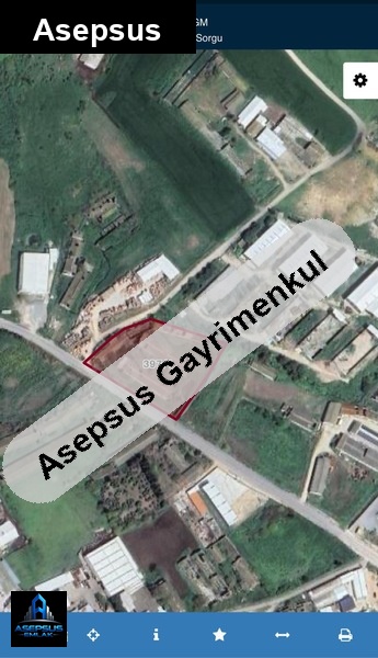 Asepsus Emlak'tan  edincik mh. 'sinde satılık arsa