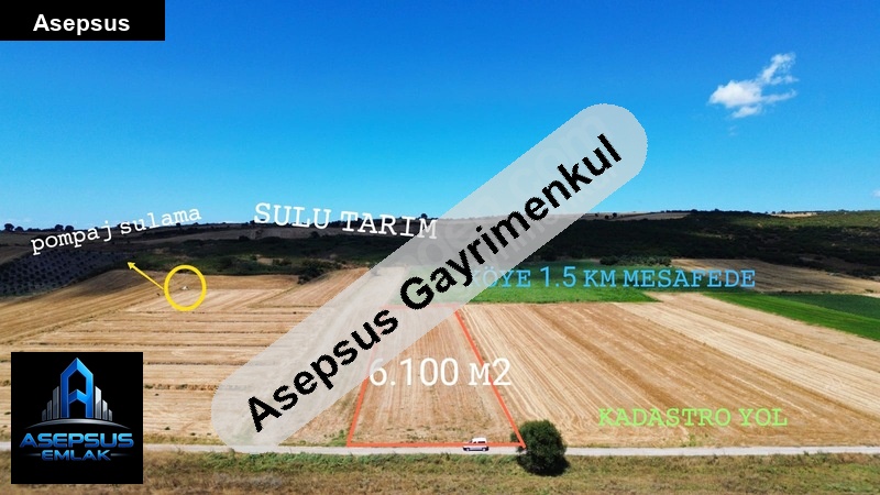 Asepsus Emlak'tan  körpeağaç mh. 'sinde satılık arsa