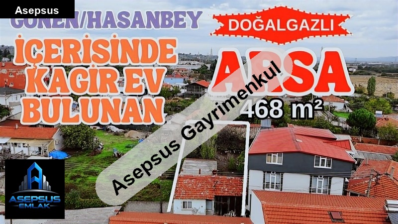 Asepsus Emlak'tan  hasanbey mh. 'sinde satılık arsa