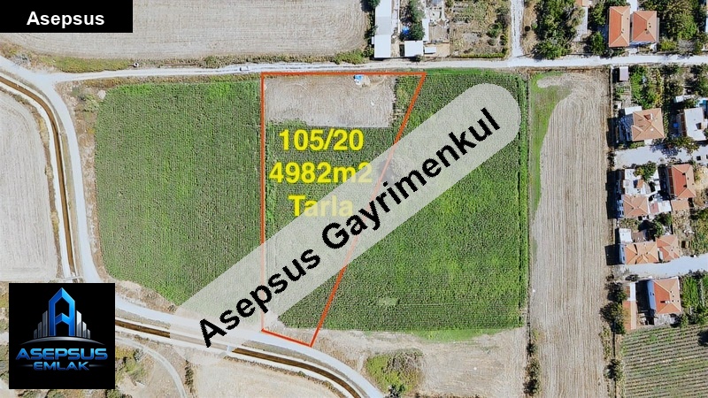 Asepsus Emlak'tan  karalarçiftliği mh. 'sinde satılık arsa