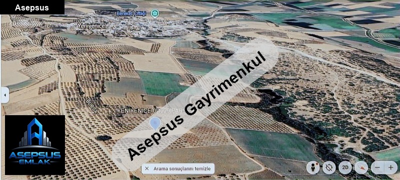 Asepsus Emlak'tan  yeniyenice mh. 'sinde satılık arsa