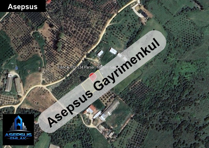 Asepsus Emlak'tan  edincik mh. 'sinde satılık arsa