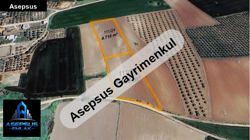 Asepsus Emlak'tan  akçapınar mh. 'sinde satılık arsa