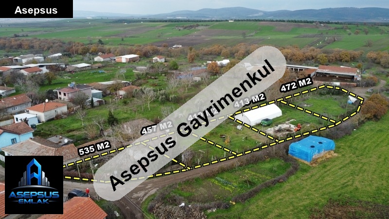 Asepsus Emlak'tan  osmanpazar mh. 'sinde satılık arsa