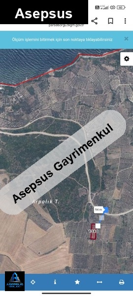 Asepsus Emlak'tan  misakça mh. 'sinde satılık arsa