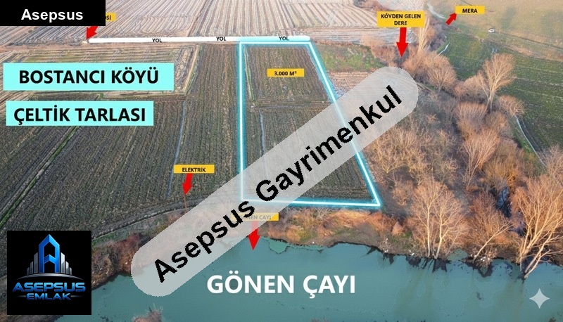 Asepsus Emlak'tan  körpeağaç mh. 'sinde satılık arsa