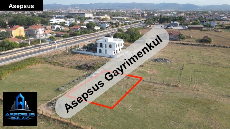 Asepsus Emlak'tan  karşıyaka mh. 'sinde satılık arsa